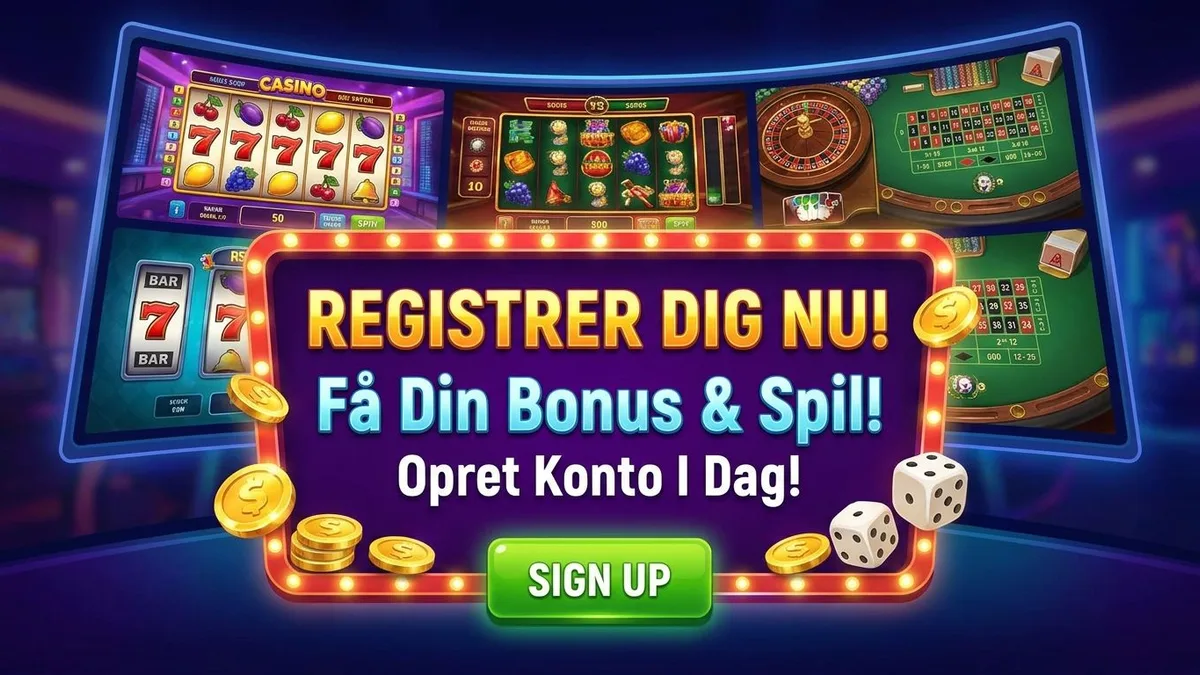 Tilmelding med bonus